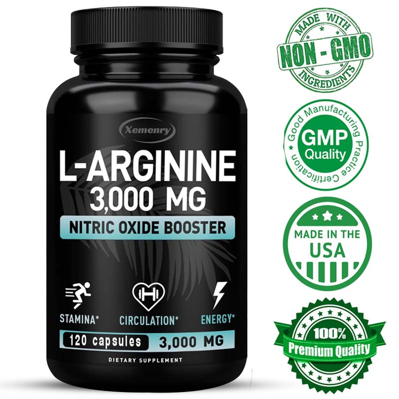 Pre Workout Supplement - مكمل L-Arginine يعزز التحمل - زيادة