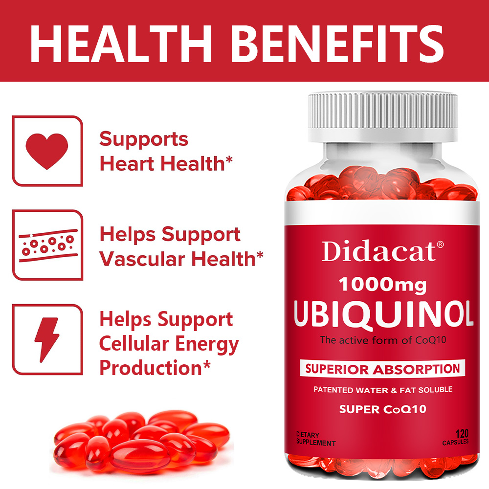 كبسولات يوبيكوينول كيو 10 النب - مراجعة Coq10 Ubiquinol Softgel وسعره