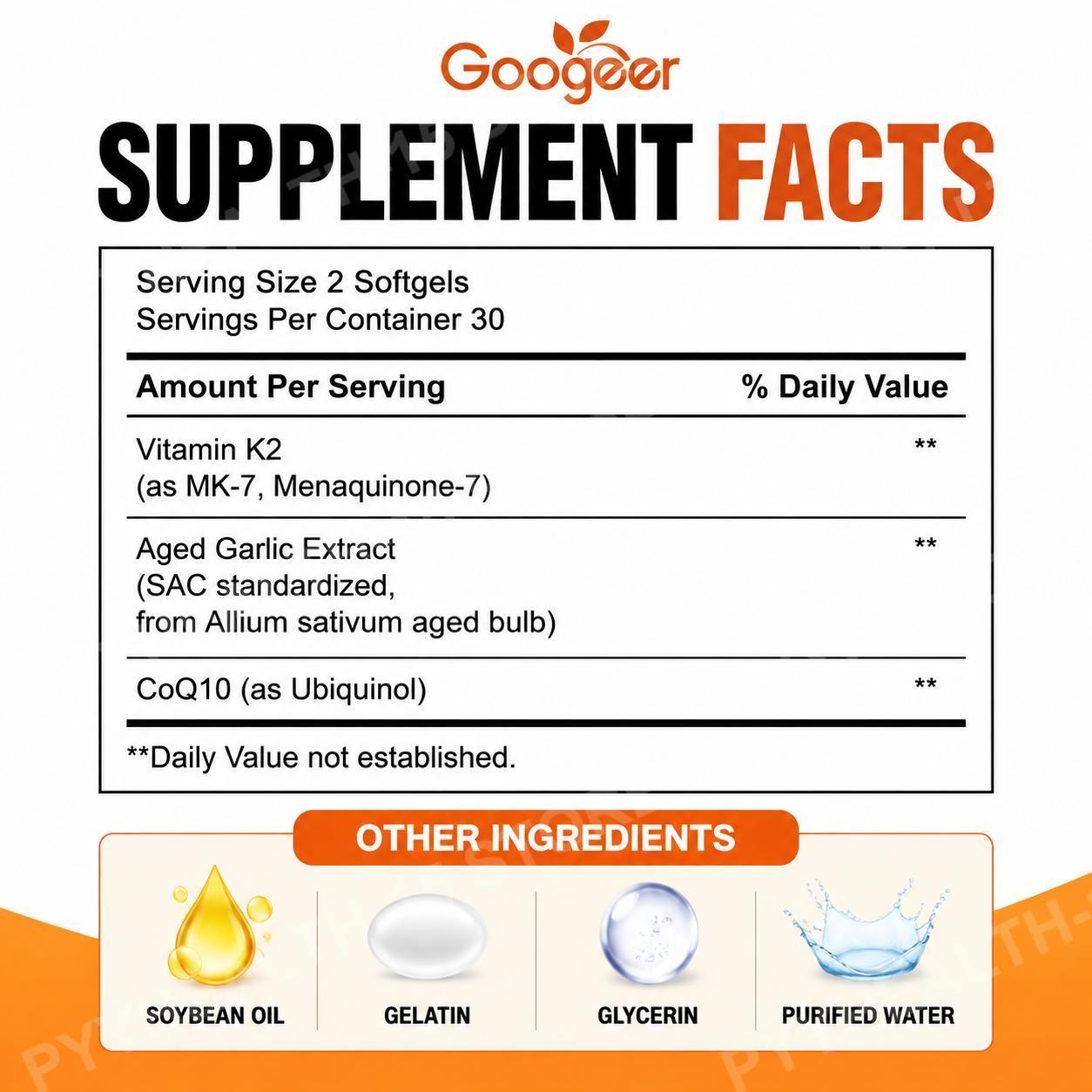 كبسولات الثوم المعتق عديمة الر - مراجعة Coq10 Ubiquinol Softgel وسعره