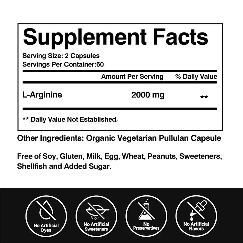 كبسولات إل-أرجينين للرجال مكمل - مراجعة Pre Workout Supplement وسعره