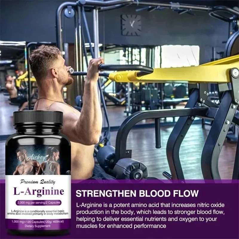 كبسولات إل-أرجينين للرجال مكمل - مراجعة Pre Workout Supplement وسعره