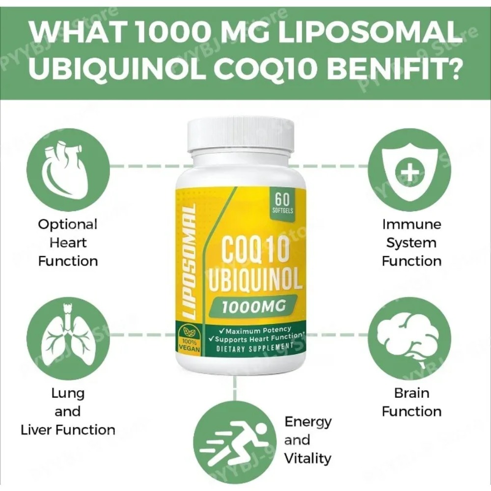 كبسولات نباتية من كيو 10 يوبيك - مراجعة Coq10 Ubiquinol Softgel وسعره