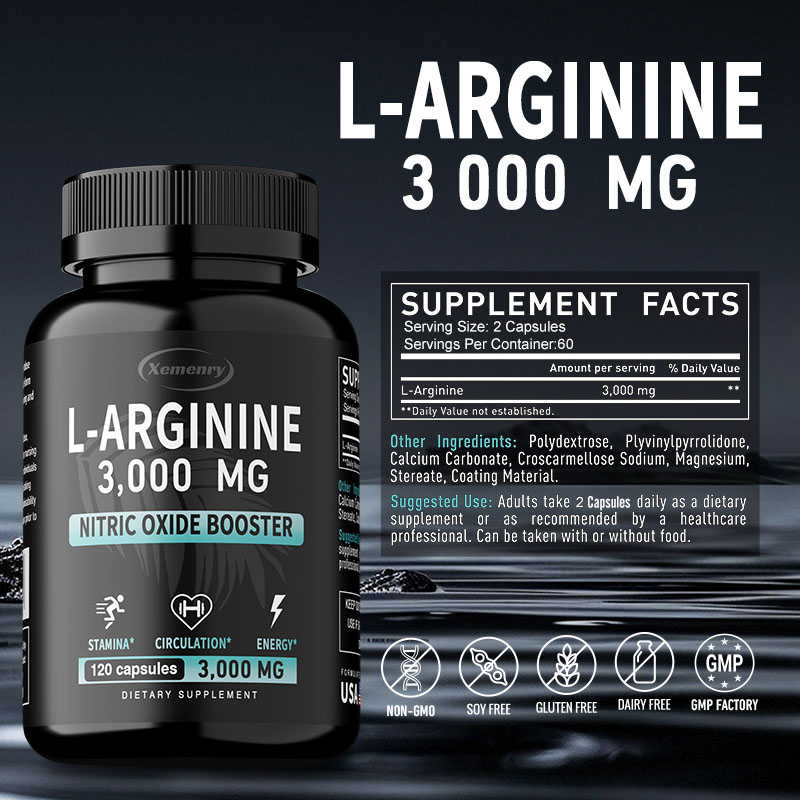 مكمل كبسولات L-Arginine - لدعم - مراجعة Pre Workout Supplement وسعره