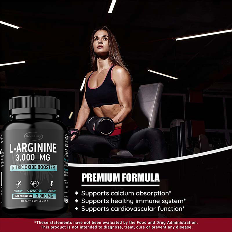 مكمل كبسولات L-Arginine - لدعم - مراجعة Pre Workout Supplement وسعره