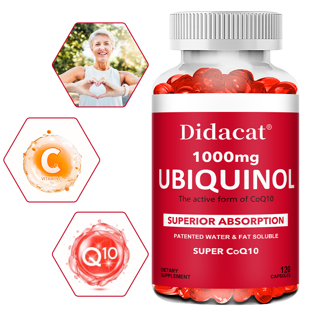 يوبيكوينول كيو 10 1000 ملغ كبس - مراجعة Coq10 Ubiquinol Softgel وسعره