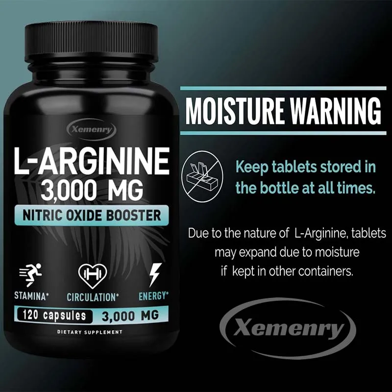 L-Arginine 3000mg - لدعم الطاق - مراجعة Pre Workout Supplement وسعره